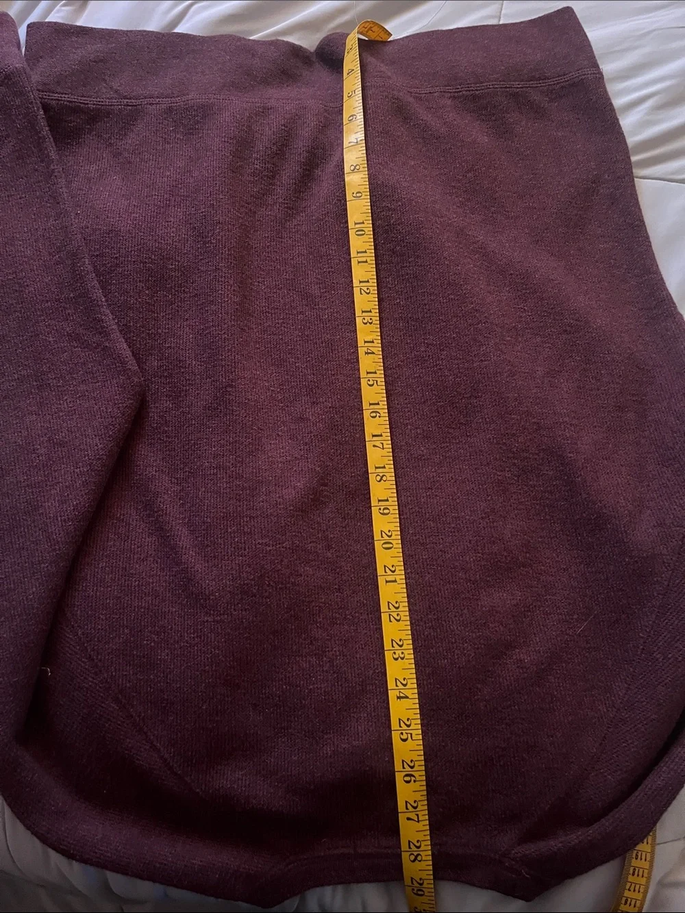 Banana Republic Maroon Crewneck Sweater with Embroidered Character